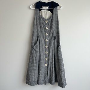 Anthropologie Camellia Retro Inspired Collared
Gingham Dress Size 10